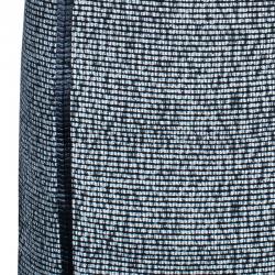 Pre Owned RED Valentino Monochrome Textured Dress M