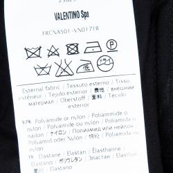 Pre Owned RED Valentino Black Lace Short Sleeve Dress M