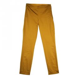 RED Valentino Brown Cotton Trousers S