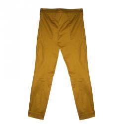 RED Valentino Brown Cotton Trousers S