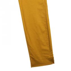 RED Valentino Brown Cotton Trousers S
