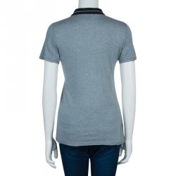 Pre Owned RED Valentino Grey Lace Bib Top S