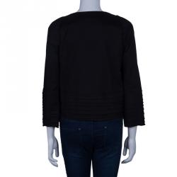 RED Valentino Black Layered Jacket M