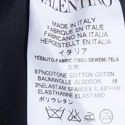 RED Valentino Black Layered Jacket M