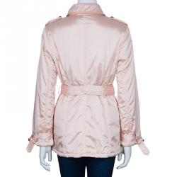 Pre Owned RED Valentino Blush Pink Rosette Nylon Jacket M