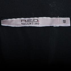 Pre Owned RED Valentino Black Tunic Dress L