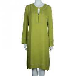 Pre Owned RED Valentino Green Tunic Dress L