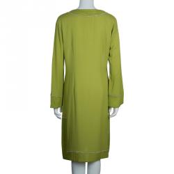 Pre Owned RED Valentino Green Tunic Dress L