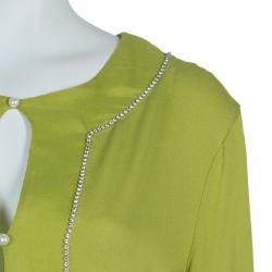 Pre Owned RED Valentino Green Tunic Dress L