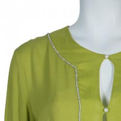 Pre Owned RED Valentino Green Tunic Dress L