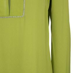 Pre Owned RED Valentino Green Tunic Dress L