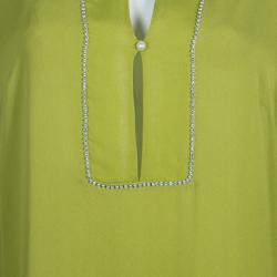 Pre Owned RED Valentino Green Tunic Dress L