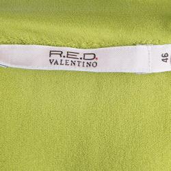 Pre Owned RED Valentino Green Tunic Dress L
