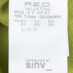 Pre Owned RED Valentino Green Tunic Dress L