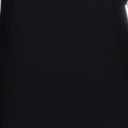 Pre Owned RED Valentino Black Deep Back Bow Detail Dress M