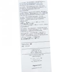 Pre Owned RED Valentino Black Ruffle Neck Top M