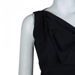 Pre Owned RED Valentino Black Bow Detail Sleeveless Dress M