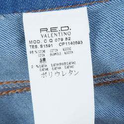 Red Valentino Indigo Denim Boot Cut Jeans M