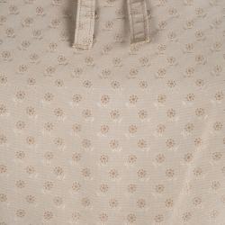 Pre Owned Red Valentino Beige Jacquard Bow Detail Sleeveless Dress S