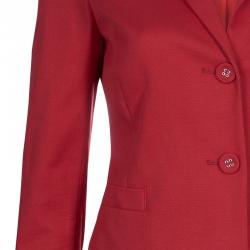Red Valentino Red Skirt Suit S