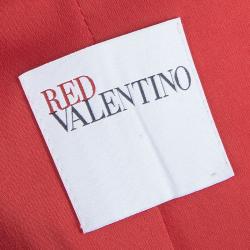 Red Valentino Red Skirt Suit S