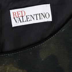 Pre Owned Red Valentino Multicolor Floral Printed Sleeveless Dress S