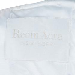 Reem Acra 'Alice In Wonderland' Spring 2010 Wedding Gown S