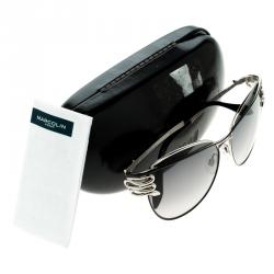 Pre Owned نظارة شمسية روبرتو كافالي 722S مورورا أفياتور سوداء