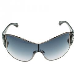 Pre Owned نظارة شيلد روبرتو كافالي أليكون 803S  سوداء