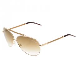 Pre Owned Roberto Cavalli Gold Cercione Aviators