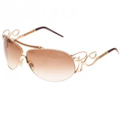 Pre Owned نظارة شمسية روبرتو كافالي كاميا ذهبي