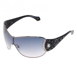 Pre Owned Roberto Cavalli Black ALCYOME Sunglasses