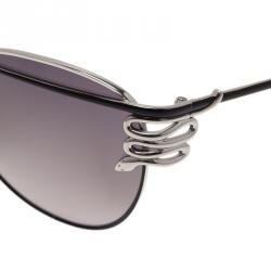 Pre Owned Roberto Cavalli Black Mururoa Sunglasses