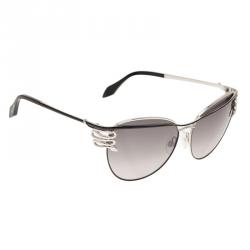 مملوكة مسبقًا Roberto Cavalli Silver Mururoa Sunglasses