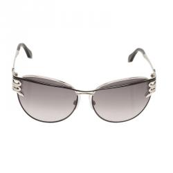 مملوكة مسبقًا Roberto Cavalli Silver Mururoa Sunglasses
