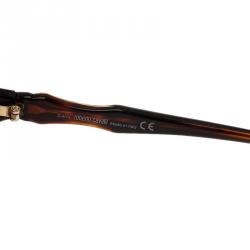 مملوكة مسبقًا نظارة روبرتو كافالي بوغنفيليا مربعة سوداء