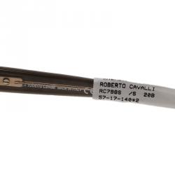 Pre Owned Roberto Cavalli Grey Albaldah Cat Eye Sunglasses