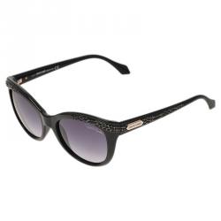 Pre Owned Roberto Cavalli Black Acubens Cat Eye Sunglasses