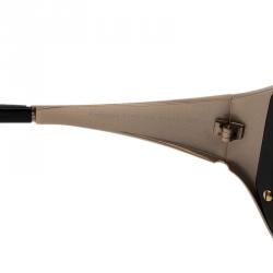 Pre Owned Roberto Cavalli Black and Gold Antigone Sunglasses