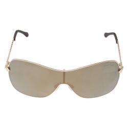 Pre Owned Roberto Cavalli Gold Agena Sunglasses