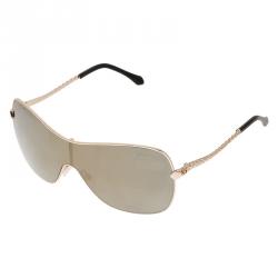 Pre Owned Roberto Cavalli Gold Agena Sunglasses