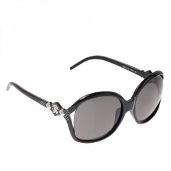 مملوكة مسبقًا Roberto Cavalli Black 674S Fly Sunglasses