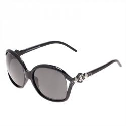 مملوكة مسبقًا Roberto Cavalli Black 674S Fly Sunglasses