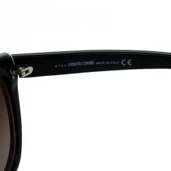 مملوكة مسبقًا نظارة شمسية روبرتو كافالي آلاماك فراشة بني
