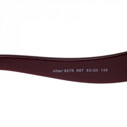 Pre Owned Roberto Cavalli Red Swarovski Crystal Embellished Altair Sunglasses