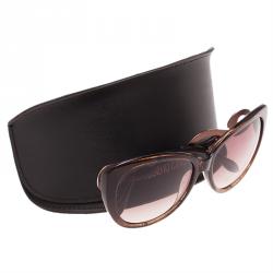 Pre Owned نظارة شمسية روبرتو كافالي كورومبا بني