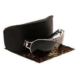 Roberto Cavalli Silver Marotiri Shield Sunglasses