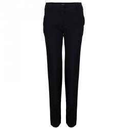 Pre Owned Roberto Cavalli Black Pants S