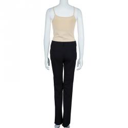 Pre Owned Roberto Cavalli Black Pants S