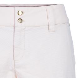 Pre Owned Roberto Cavalli Blush Pink Denim Shorts M
